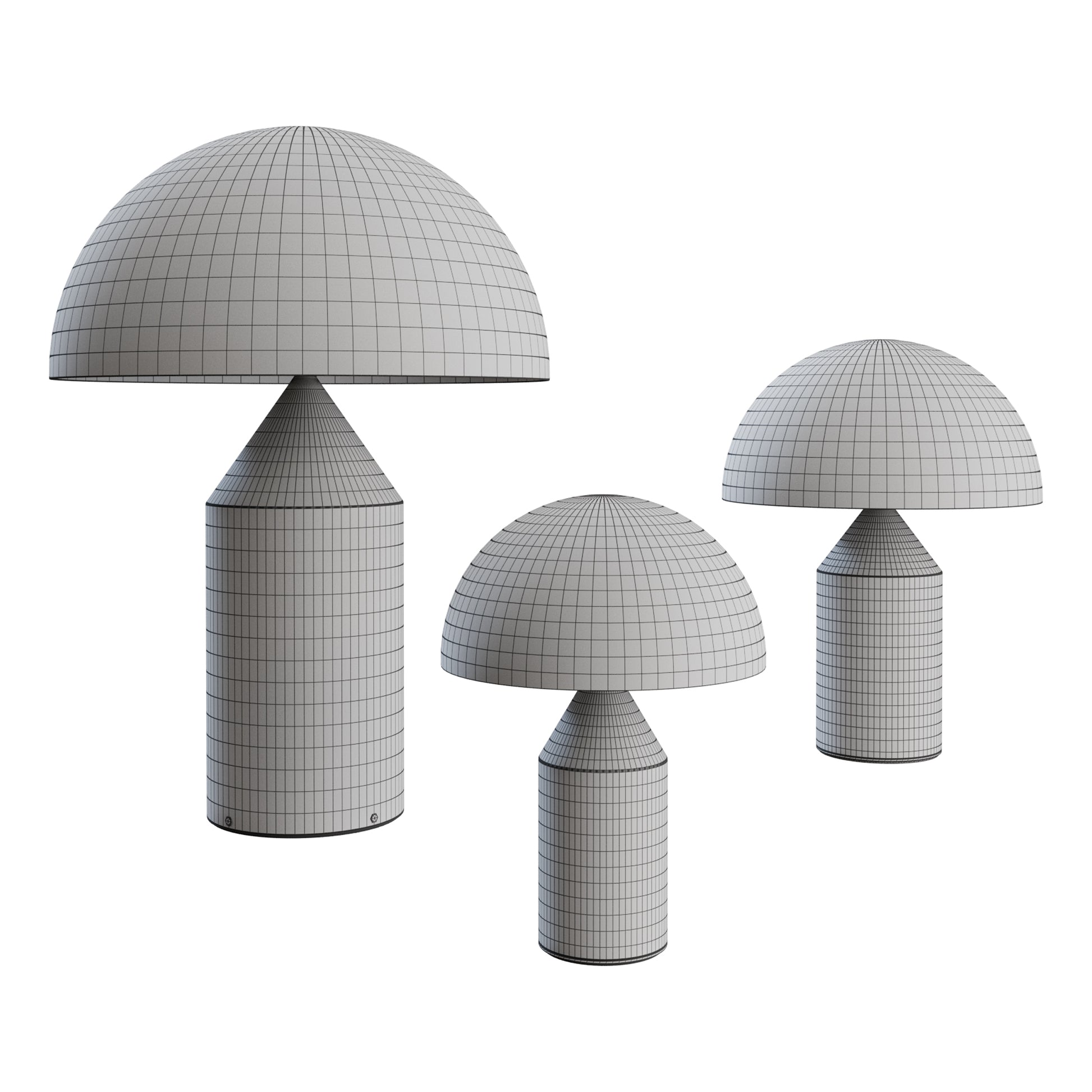 Atollo By Oluce 3D model on Add Model