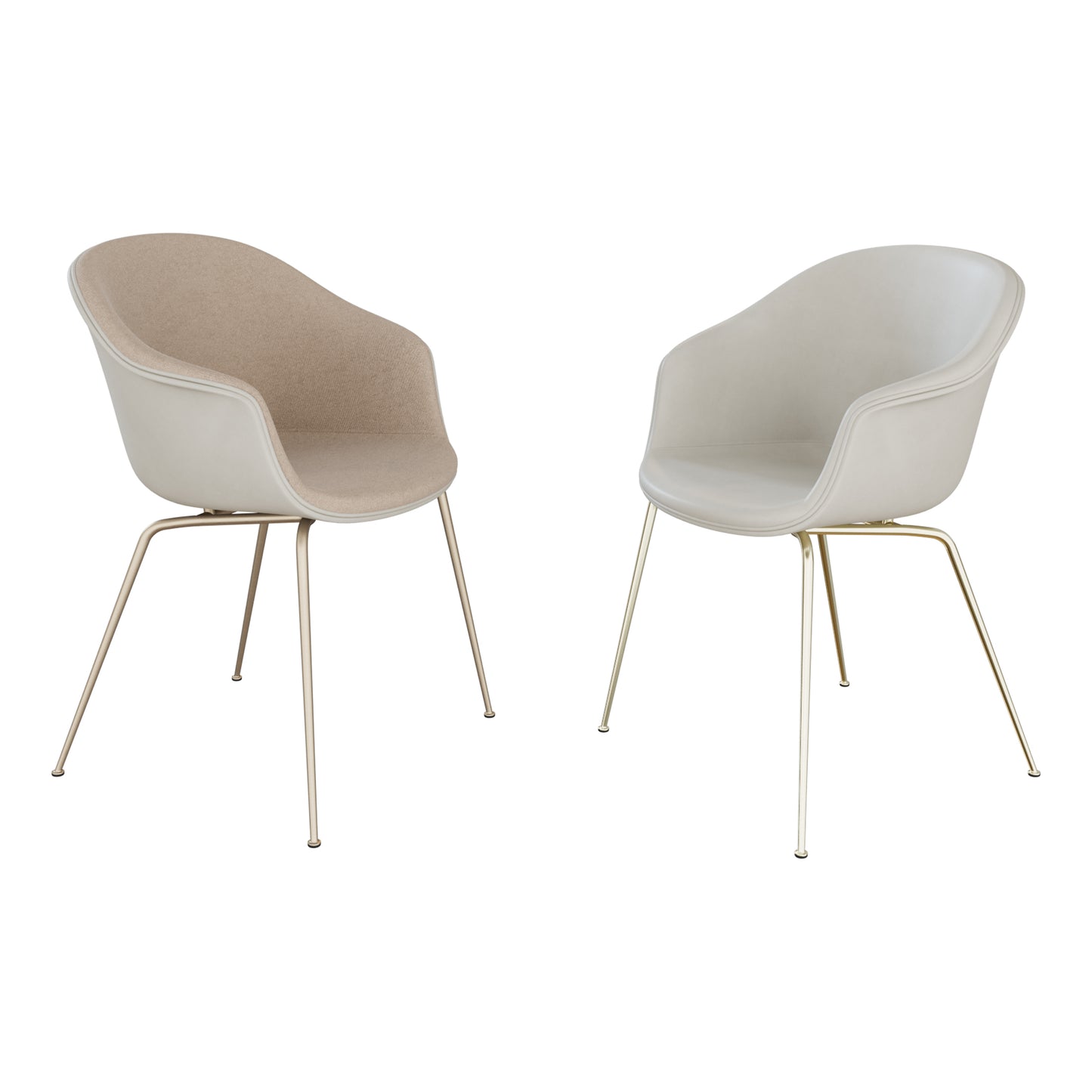 Bat Dining Chair By Gubi 3D model on Add Model