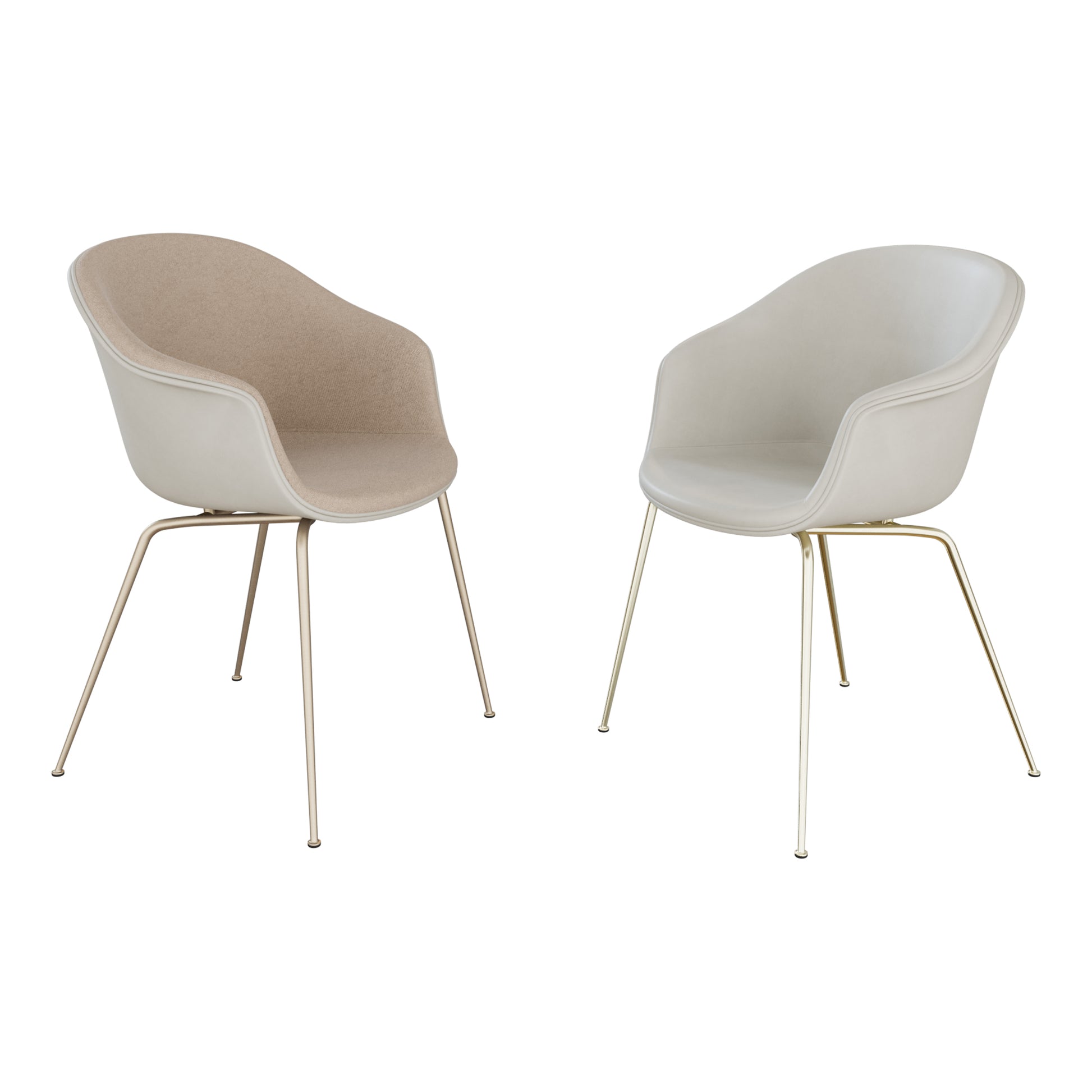 Bat Dining Chair By Gubi 3D model on Add Model