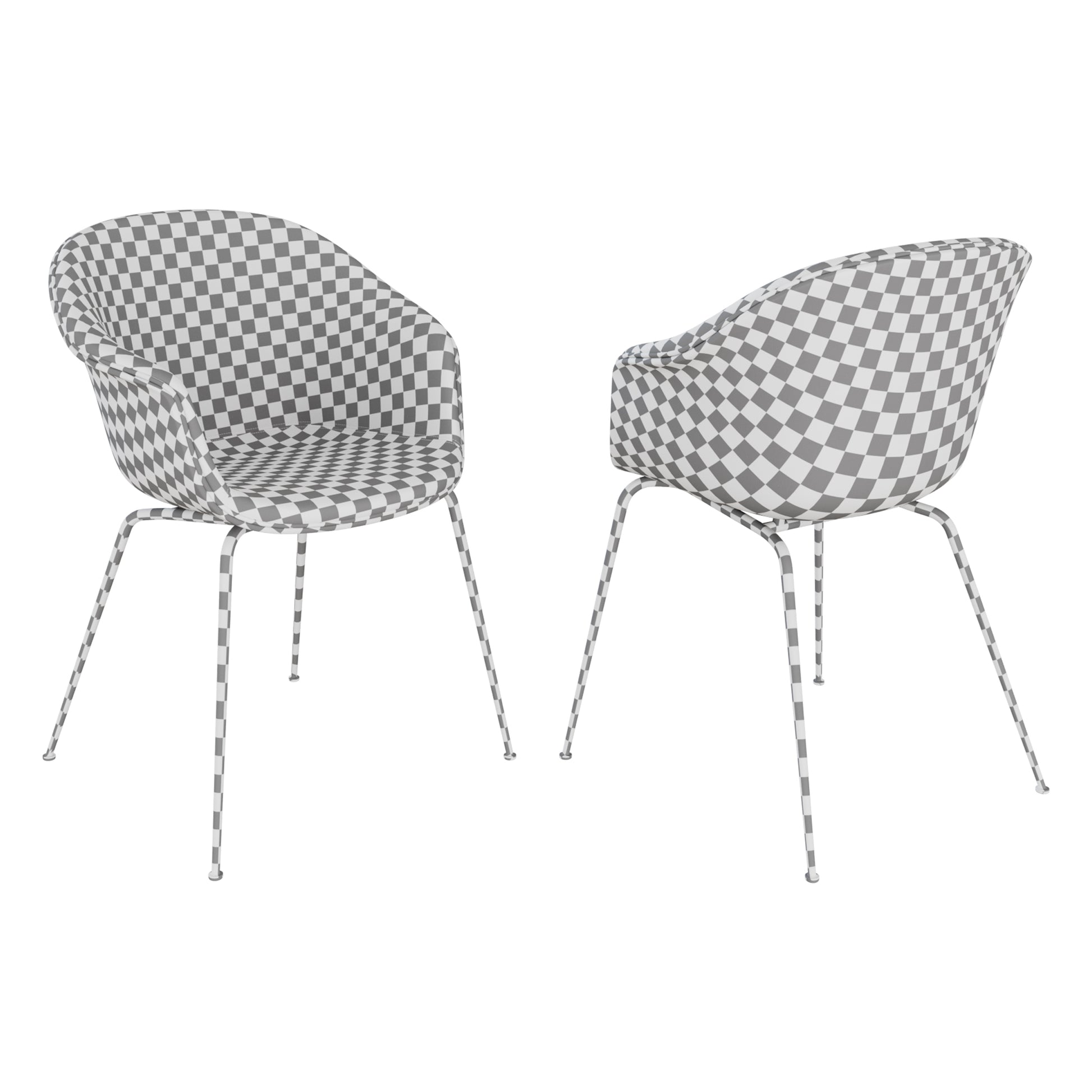 Bat Dining Chair By Gubi 3D model on Add Model