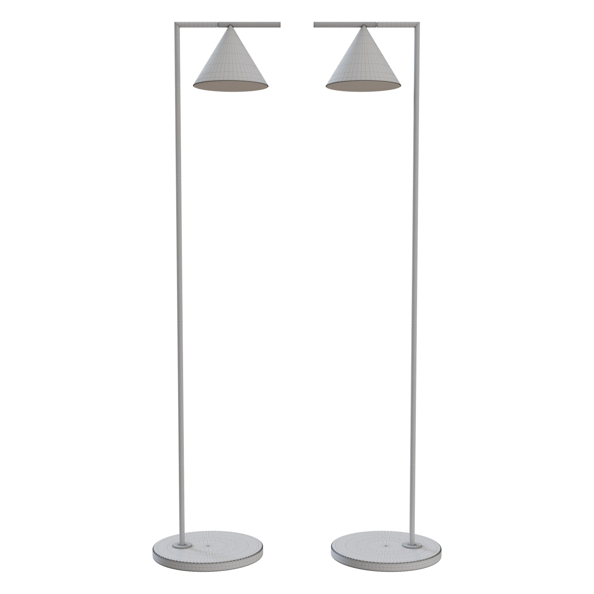 Captain Flint Floor Lamp By Flos 3D Model